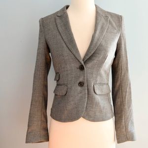 SOLD H&M Gray Fitted Suit Jacket Blazer